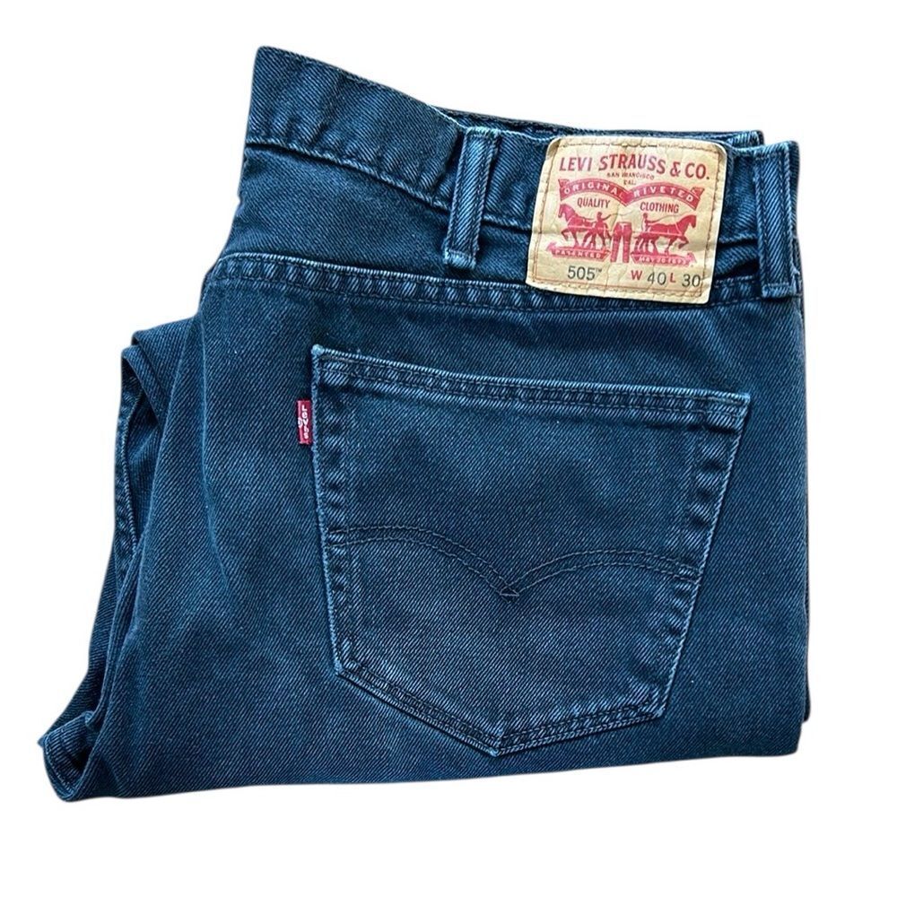 Levi's Men's Straight Jeans - Dark Blue